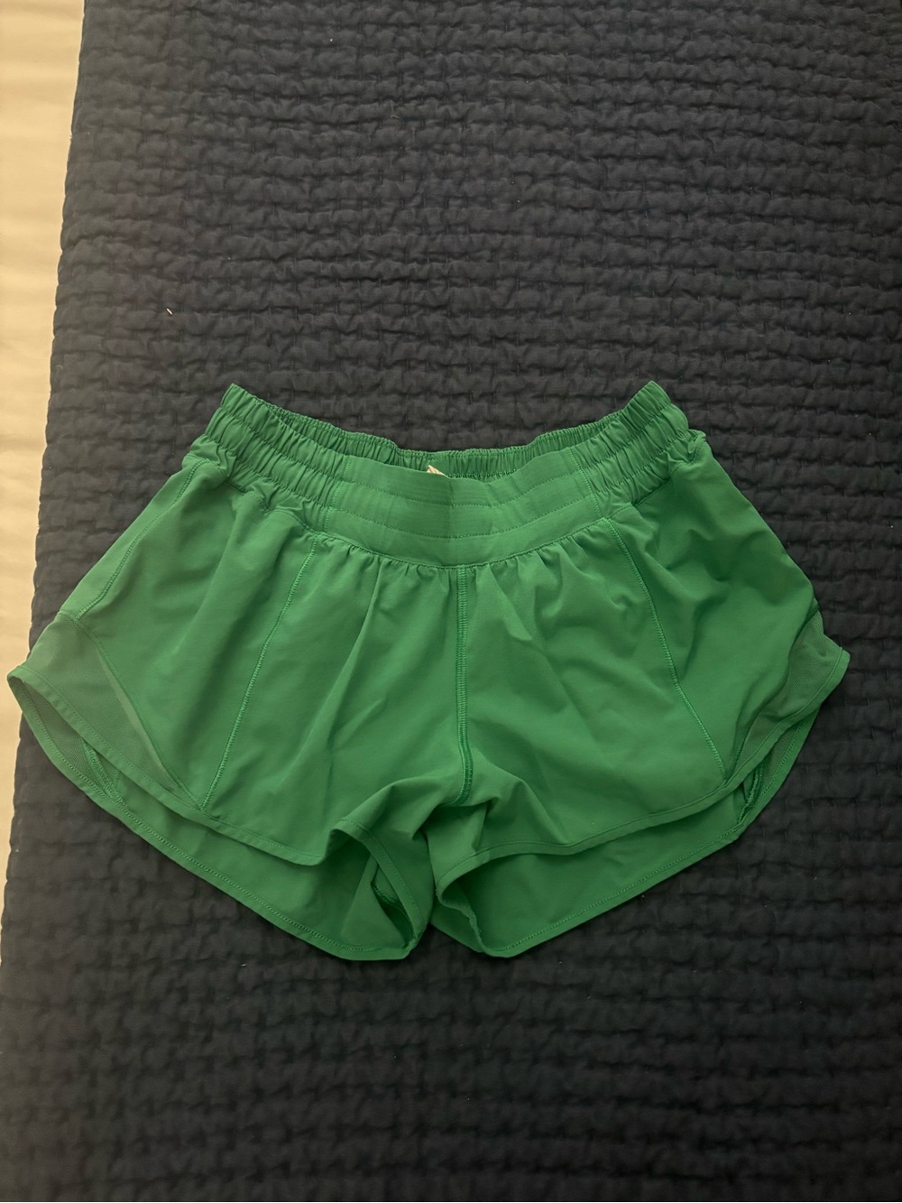 lululemon athletica Kelly Green Running Shorts